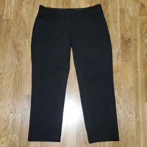 The Limited Black Collection Drew Fit Ankle Pants Womens Size 8R Black